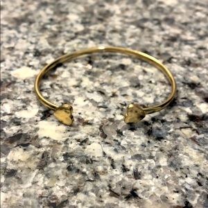 Heart bangle